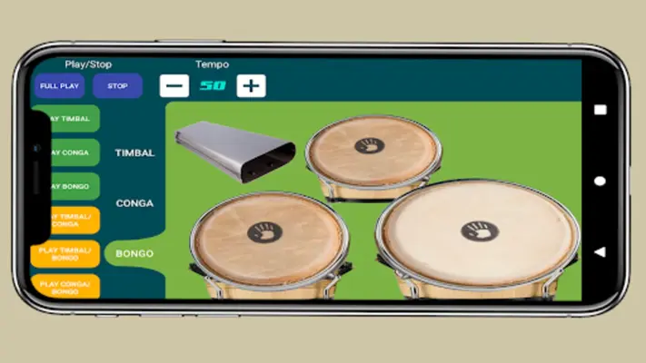 Salsa Percusion android App screenshot 2