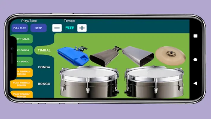 Salsa Percusion android App screenshot 4