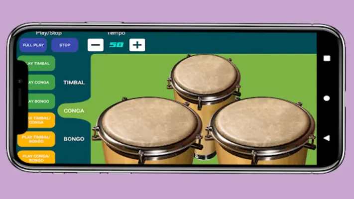 Salsa Percusion android App screenshot 5